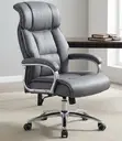 Kiti cha Ofisi cha Kijivu Kinachoweza Kurekebishwa - Kiti cha Kisasa cha Ergonomic - 4