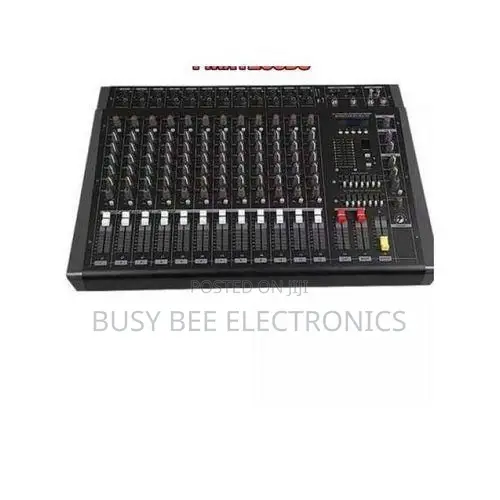 Omax PMX1208DU 12-Channel Professional Mixer with USB/Bluetooth - 1