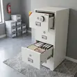 4-Drawer Top-Sec Diplomatic File Cabinet - 2