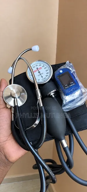 Gima Yton Kit: Kipimo cha Presha, Stethoscope, Pulse Oximeter