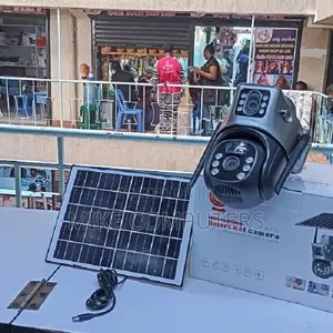 Kamera ya CCTV ya Solar ya 4G Isiyo na Waya Dual Lens 360