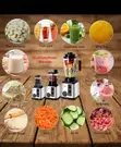 9500W Heavy Duty 8-in-1 Juicer & Blender Combo (4.0L) - 3