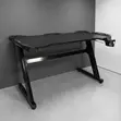 Ergonomic Home Office E-Sport Desk - Nyeusi - 2