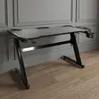 Ergonomic Home Office E-Sport Desk - Nyeusi - 4