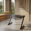 Ergonomic Home Office E-Sport Desk - Nyeusi - 5
