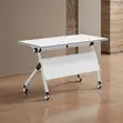 1.2m White Foldable Training Meeting Table - 1