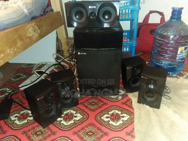 Amtec 5.1 Woofer System ya Bluetooth - 1