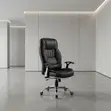 Executive Leather High Backrest Swivel Office Chair - 2