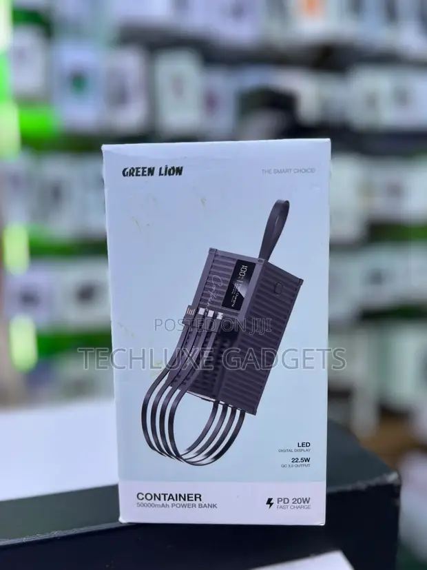 Green Lion Power Bank 50,000mAh - 1