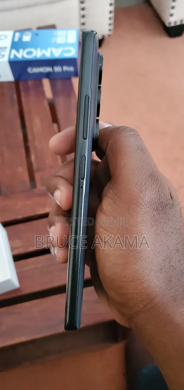 New Tecno Camon 50 Pro 256GB Black - 1