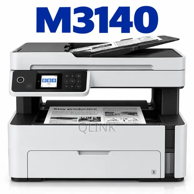 Epson EcoTank M3140 Monochrome All-in-One WiFi Printer - 1