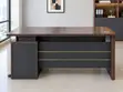 1.2m Modern Desk - Brown - 2