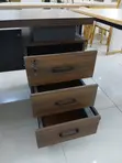 1.2m Modern Desk - Brown - 3