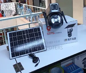 4G Dual Screen Solar CCTV Camera with SIM Card