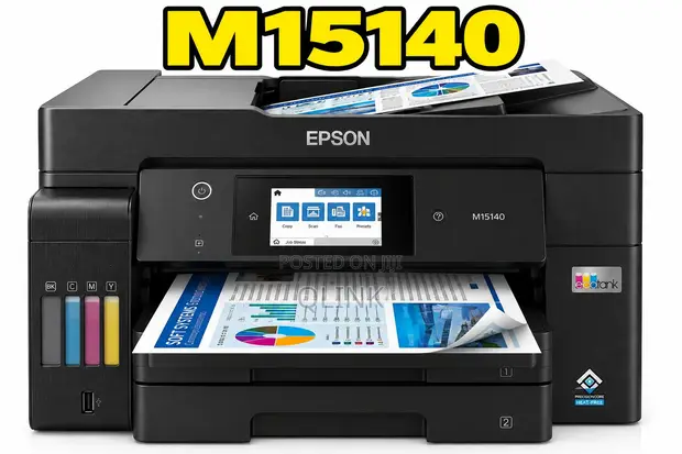 Epson M15140 Monochrome A3 Wi-Fi Duplex Ink Tank Printer - 1