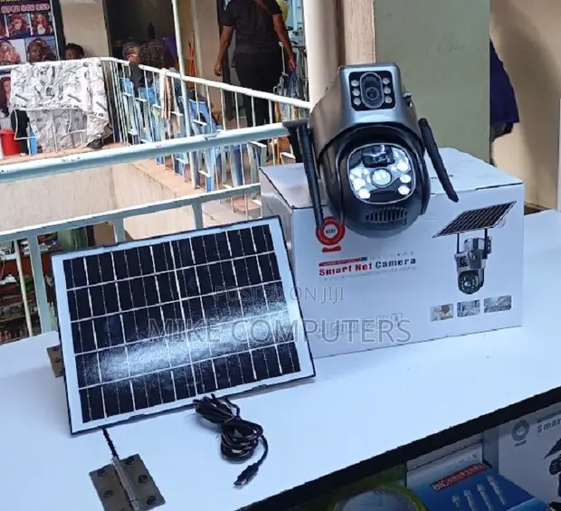 Kamera Mpya ya Usalama ya Solar 4G na Mwono Kamili wa Usiku - 1