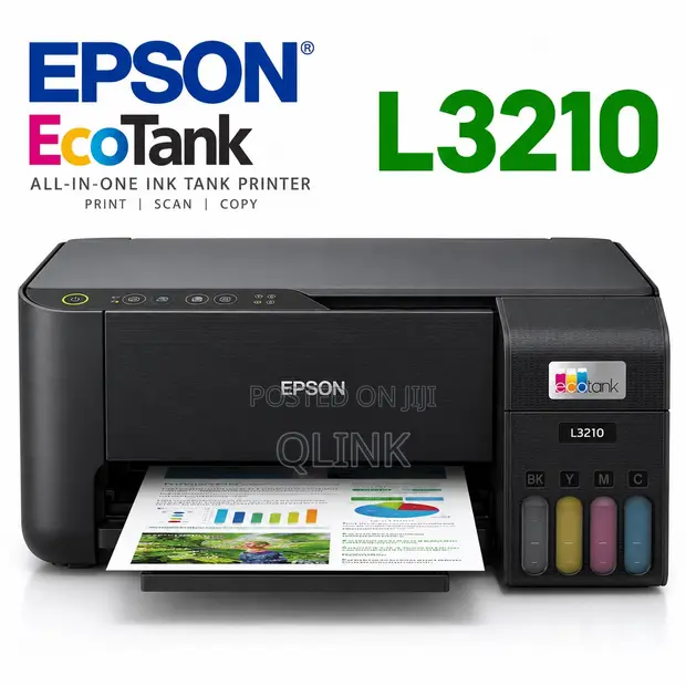 Epson EcoTank L3210 Printer ya Ink Tank Yote-kwa-Moja - 1