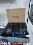 Bolesi Hob ya Gesi ya Kuunganishwa ya 4 Burner na Kioo cha Kina - 3