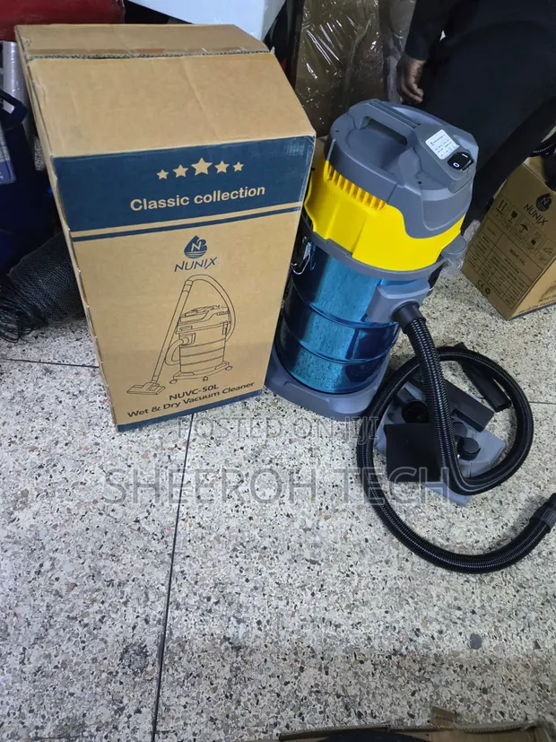 Nunix 50L Wet and Dry Vacuum Cleaner - 1