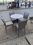 Set ya Viti na Meza za Hoteli - Mpya Kabisa - 1
