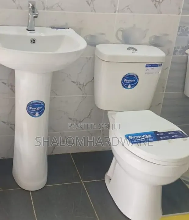 Seti ya Premier ya Toilet, Beseni, Msingi na Kran - 1