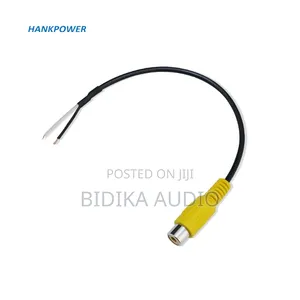 Tinning RCA Adapta wa Kike kwa Line ya Shielding