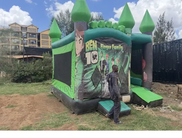 Used Ben 10 Bouncing Castle - 1
