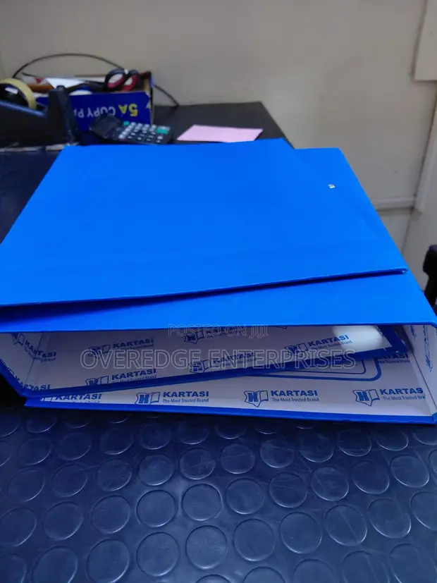 Blue Document Box File - 1