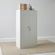Metallic 5-Shelf Filing Office Cabinet - 4