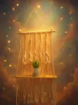 Nordic Style Hanging Plant Shelf - 2