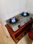 2 Burner Gas Cooker with Table Stand - 1