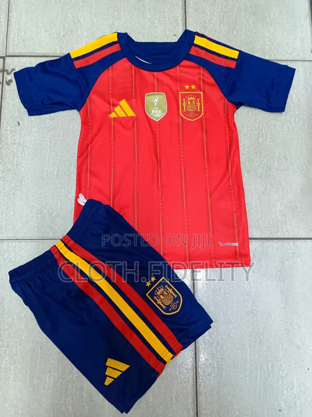 Spain Kids World Cup Jersey 2026 - 1