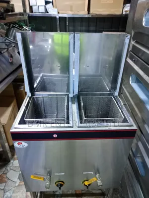 Commercial Stainless Steel Double Gas Fryer
