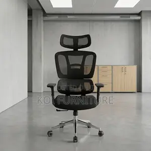 Executive Modern Orthopedic Recliner Fabric Office Chair