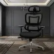 Executive Modern Orthopedic Recliner Fabric Office Chair - 2