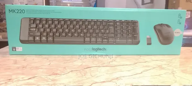 Logitech MK220 Compact Wireless Keyboard and Mouse Combo - 1