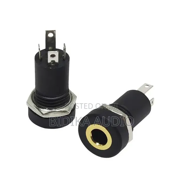 Adaptor 4-Pin na Copper Contacts na ABS Housing kwa Audio - 1