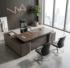 2.4m L-Shaped Workstation Office Desk