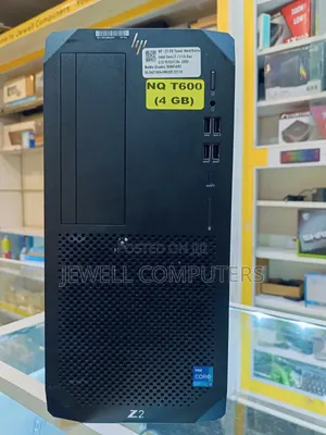HP Z2 G8 Workstation Desktop - Intel Core i7, 16GB RAM, 256GB SSD + 2TB HDD
