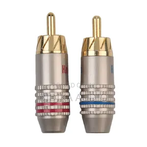 Prosonic RCA Plug Connector Zilizopakwa Dhahabu (Jumla)