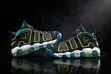 Nike Air More Uptempo '96 Nyeusi Volt Geode Teal - 2