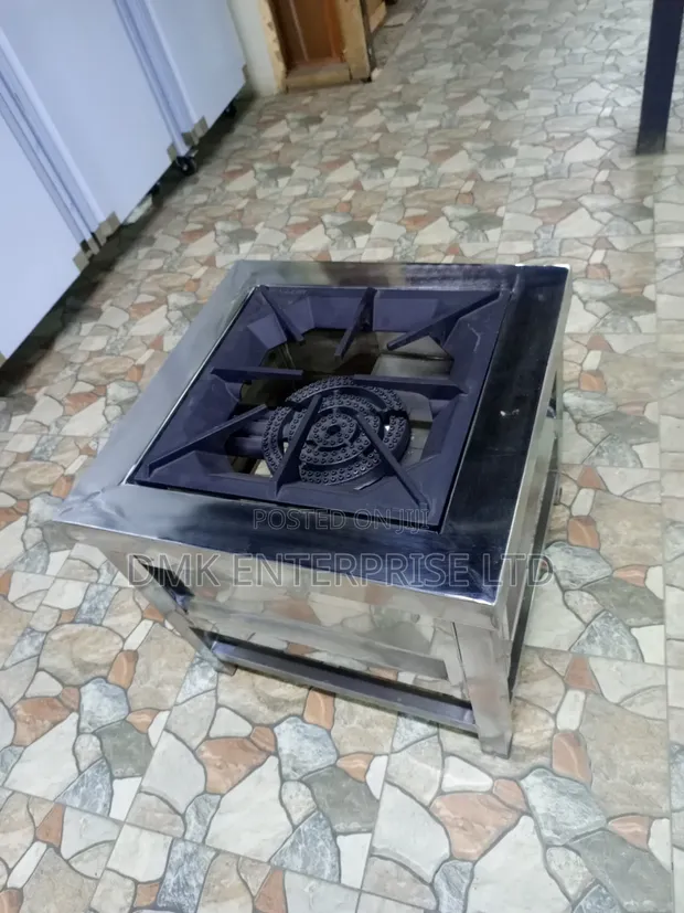 New Stainless Steel 1 Burner Commercial Cooker - 1