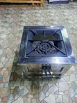 New Stainless Steel 1 Burner Commercial Cooker - 2