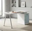 1200mm Lockable Modern Executive Staff Desk - 1