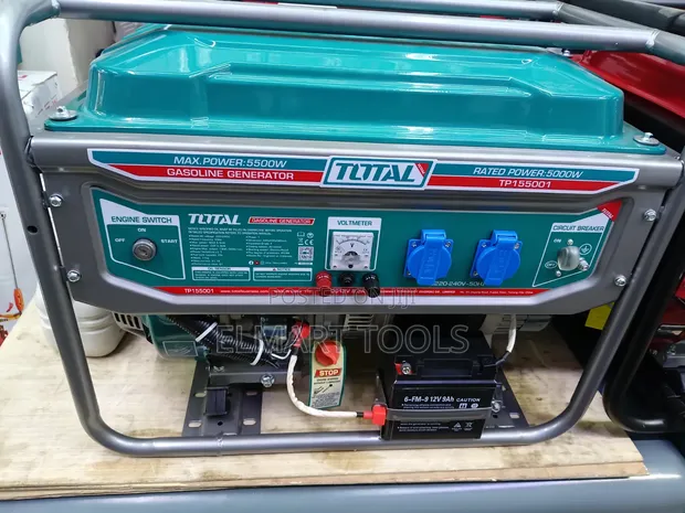 Total TP155001 5.5kW Jenereta ya Petroli - 1