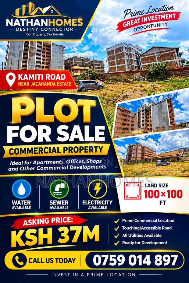 Commercial Plot for Sale, Kamiti Road - 1
