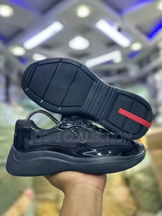 American Prada Cup "Triple Black" Sneakers - 1