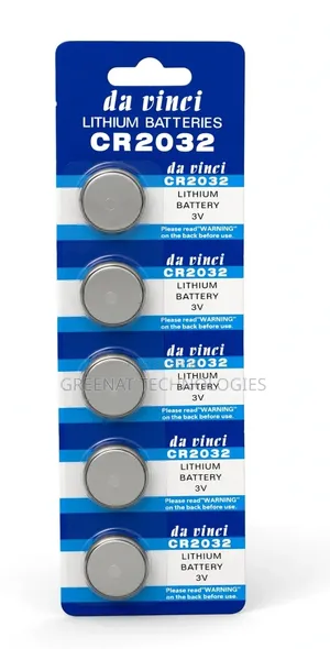 Da Vinci CR2032 Lithium Betri ya CMOS/BIOS (5pcs)