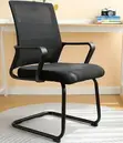 Kiti cha Kupokea Watu cha Ofisi cha Tamco Mesh Cantilever - Nyeusi - 1