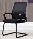 Kiti cha Kupokea Watu cha Ofisi cha Tamco Mesh Cantilever - Nyeusi - 2